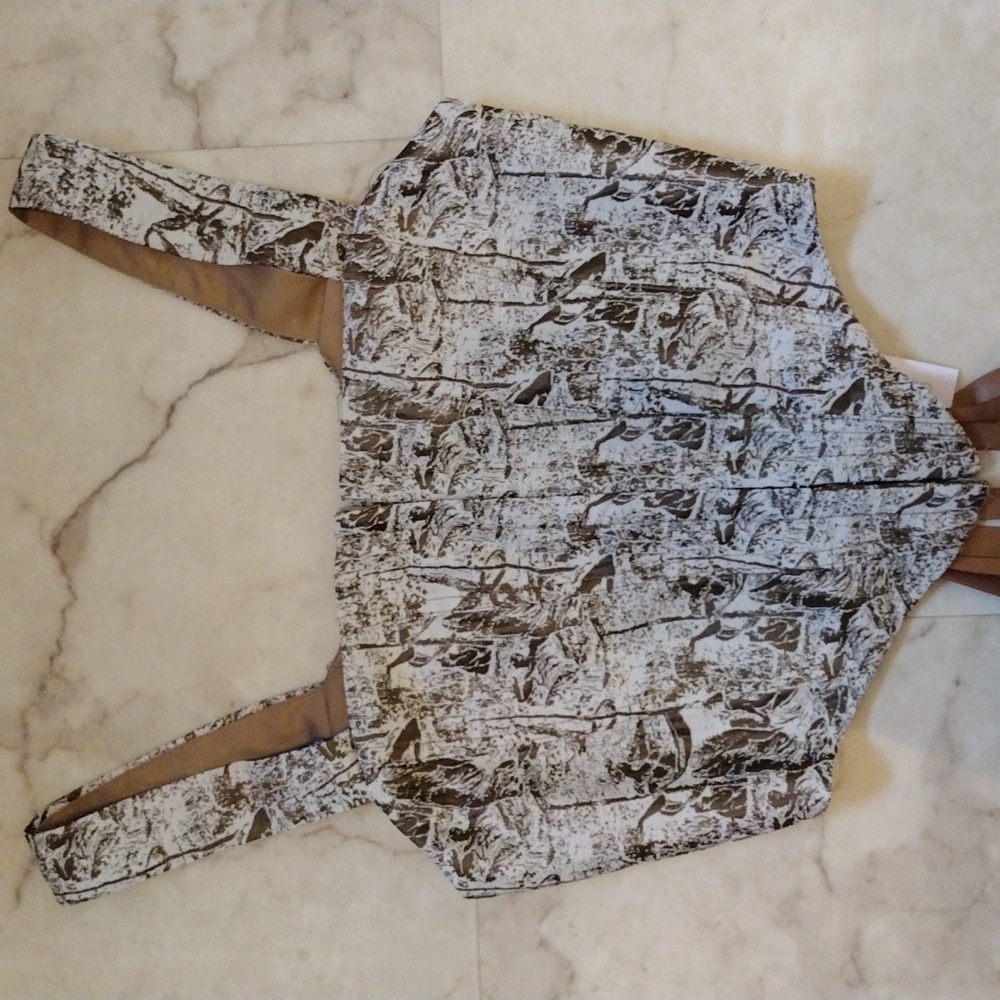 TIC TOC  ribbon tie back corset.